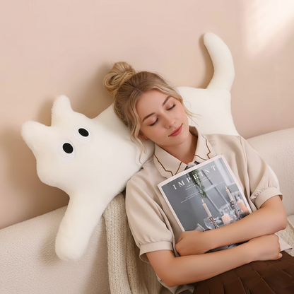 Cute Huggable Soft Long Cat Pillow Plush Toy