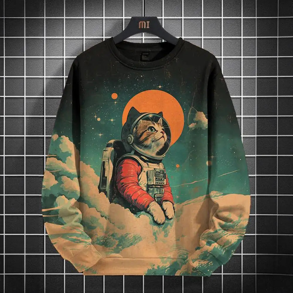 Cat-stronaut Sweater