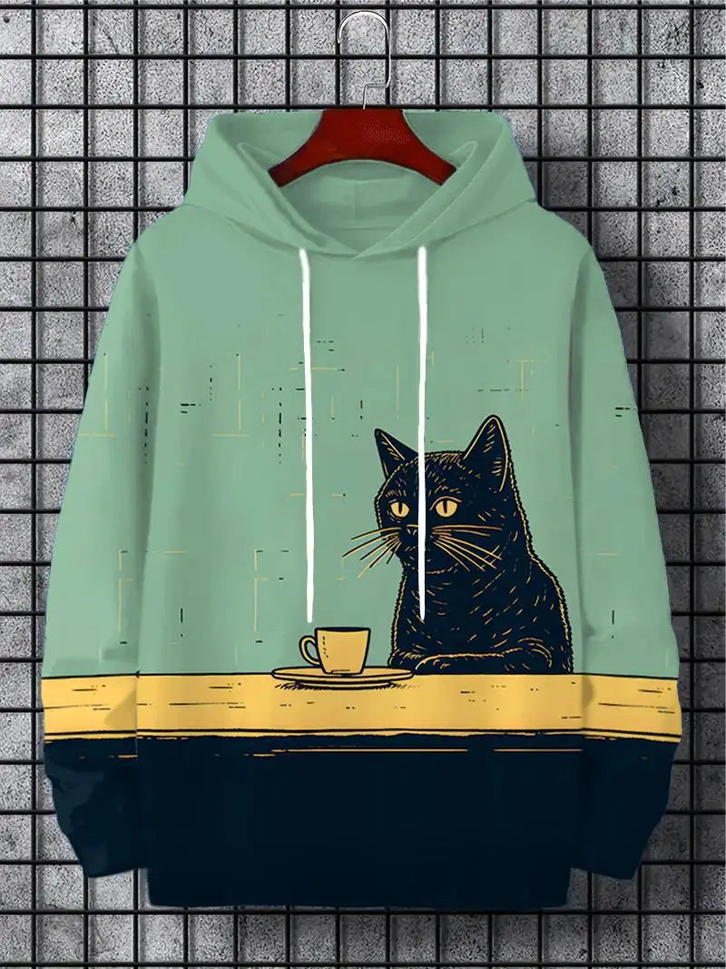 Stylish Cat Hoodies