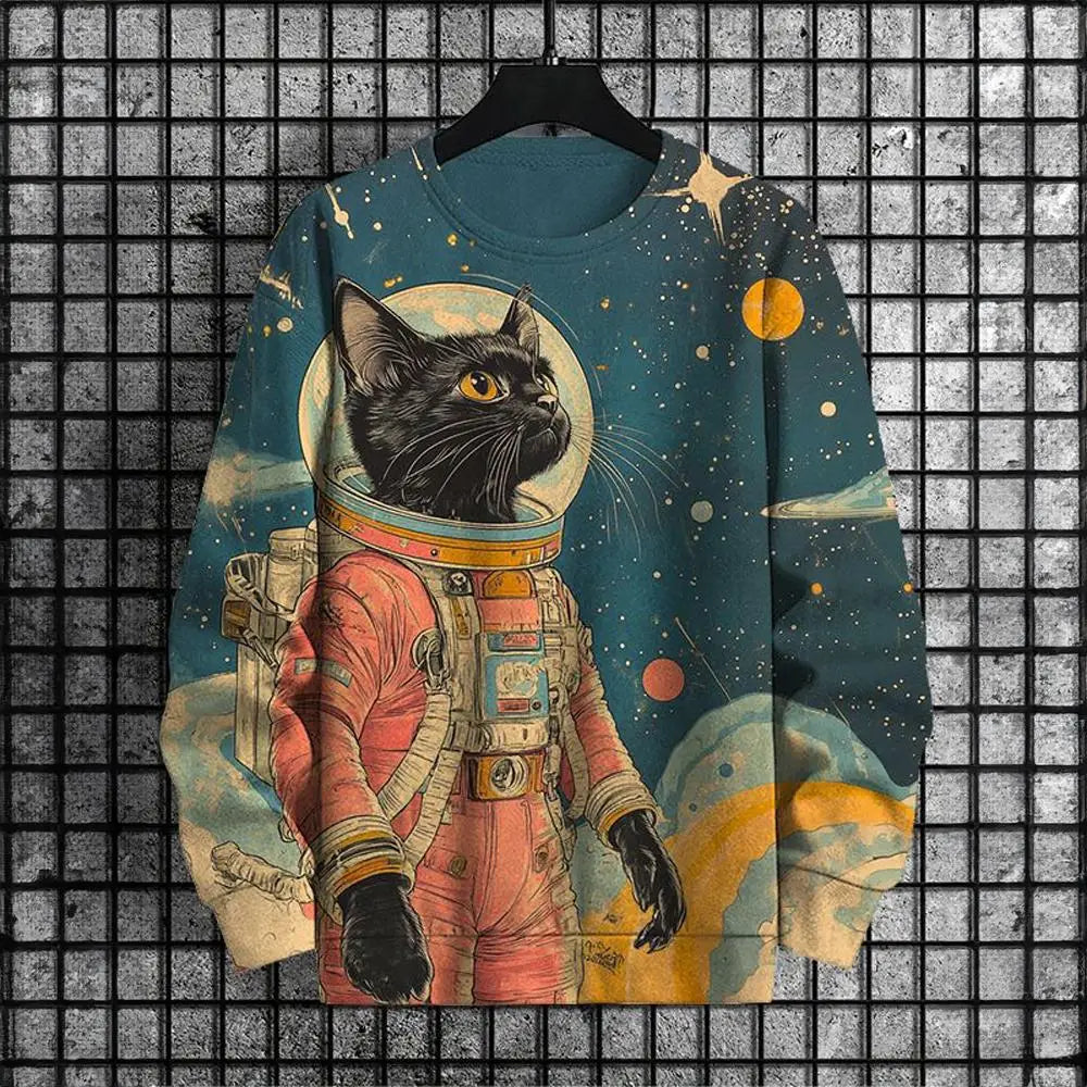 Cat-stronaut Sweater