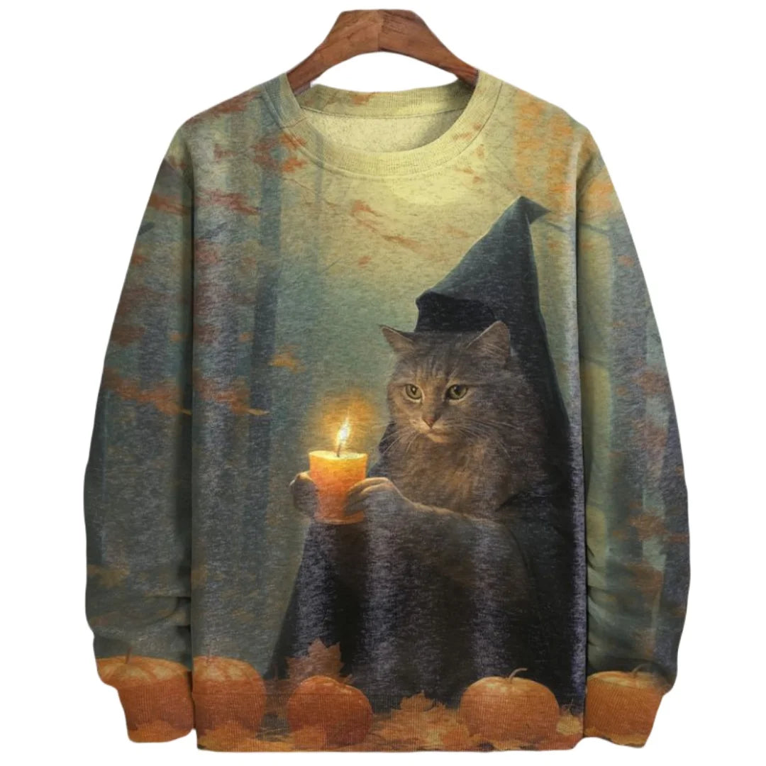 Whiskered Legends: Japanese Themed Cat Sweater Collection