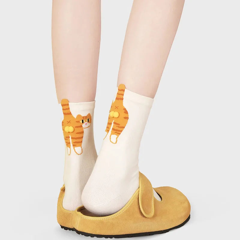 Funny Cat Socks