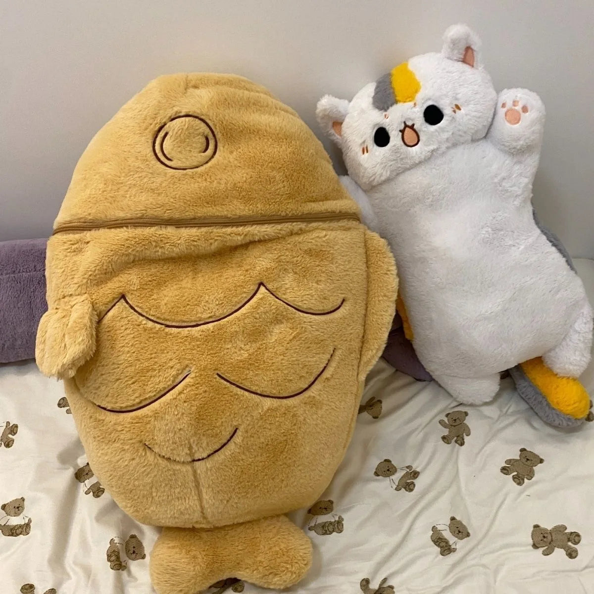 Taiyaki Cat Plush Toy
