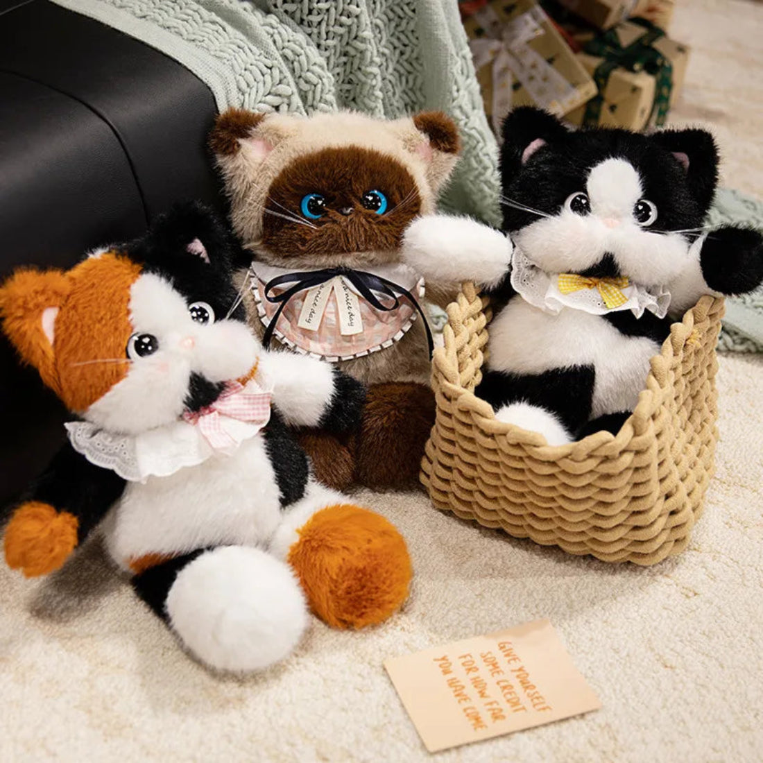 Adorable Soft Cat Plush Toy