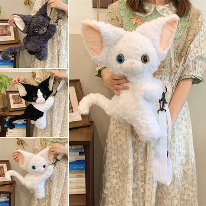 Cute Soft Cat Shoulder Bag