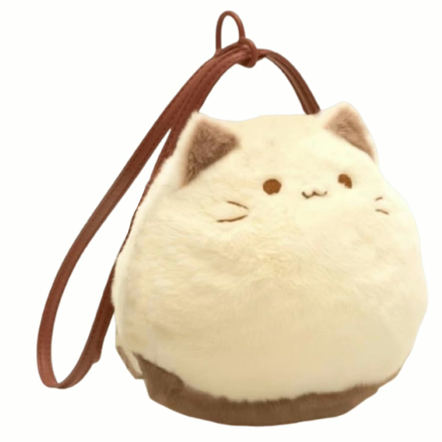Adorable Plush Cat Shoulder Bag