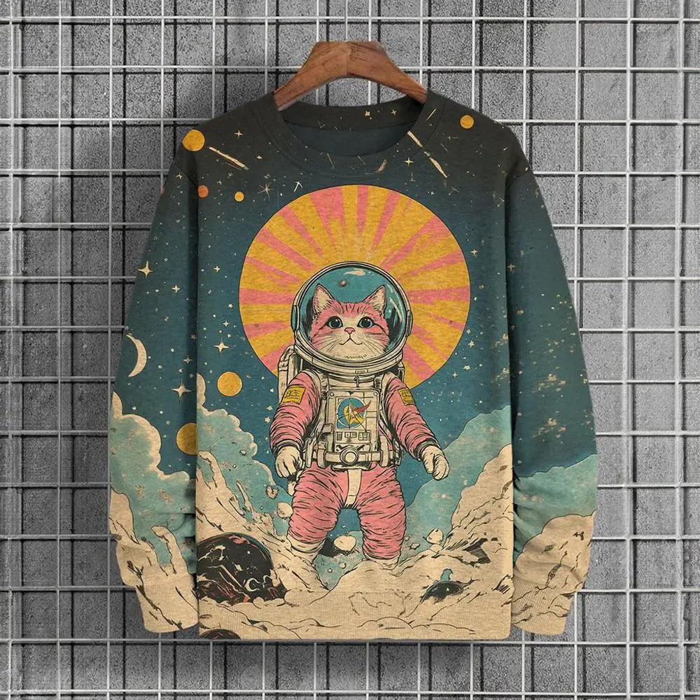 Cat-stronaut Sweater