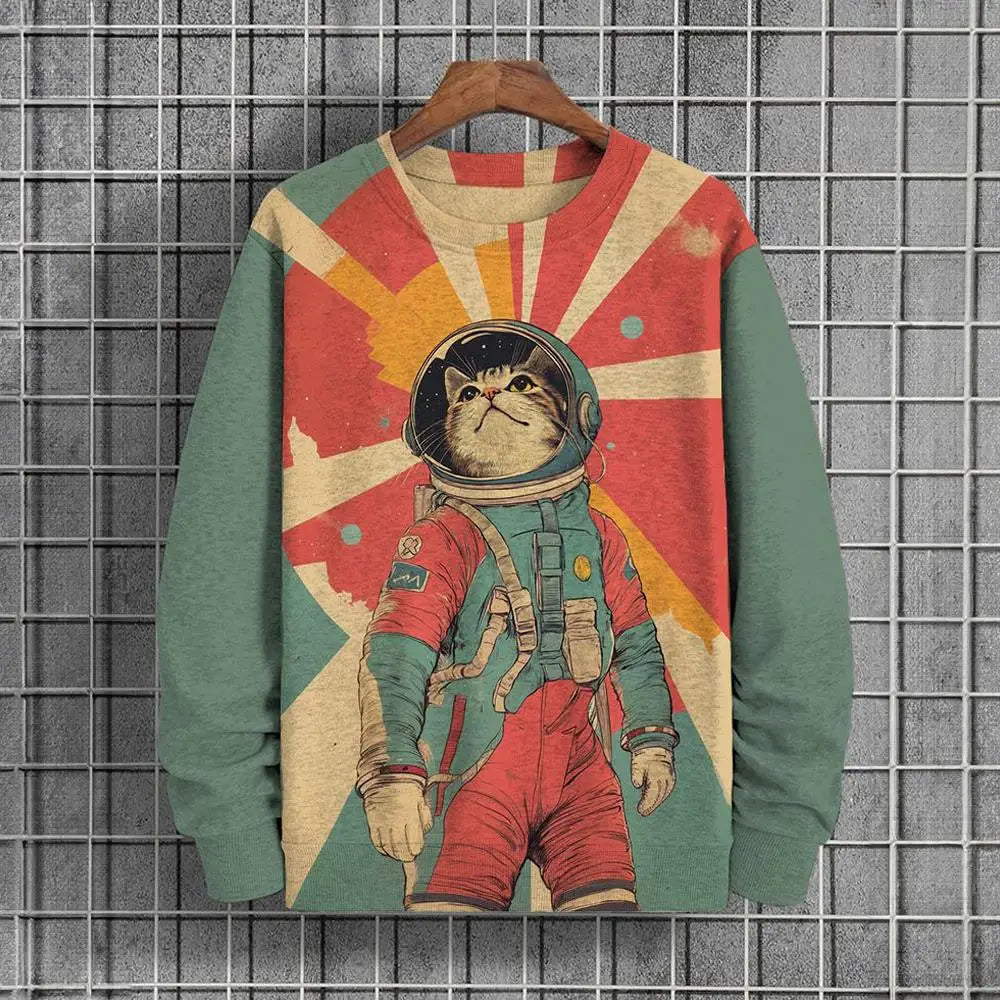 Cat-stronaut Sweater