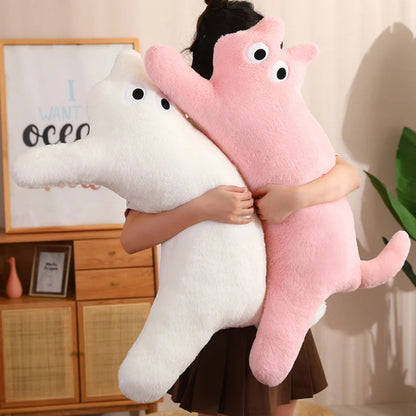 Cute Huggable Soft Long Cat Pillow Plush Toy