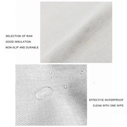 Cat Ghost and Pumpkin Design Halloween Placemats