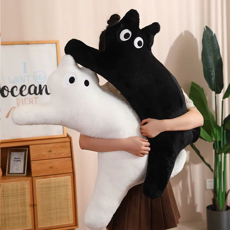 Cute Huggable Soft Long Cat Pillow Plush Toy