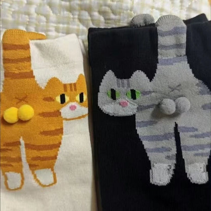 Funny Cat Socks