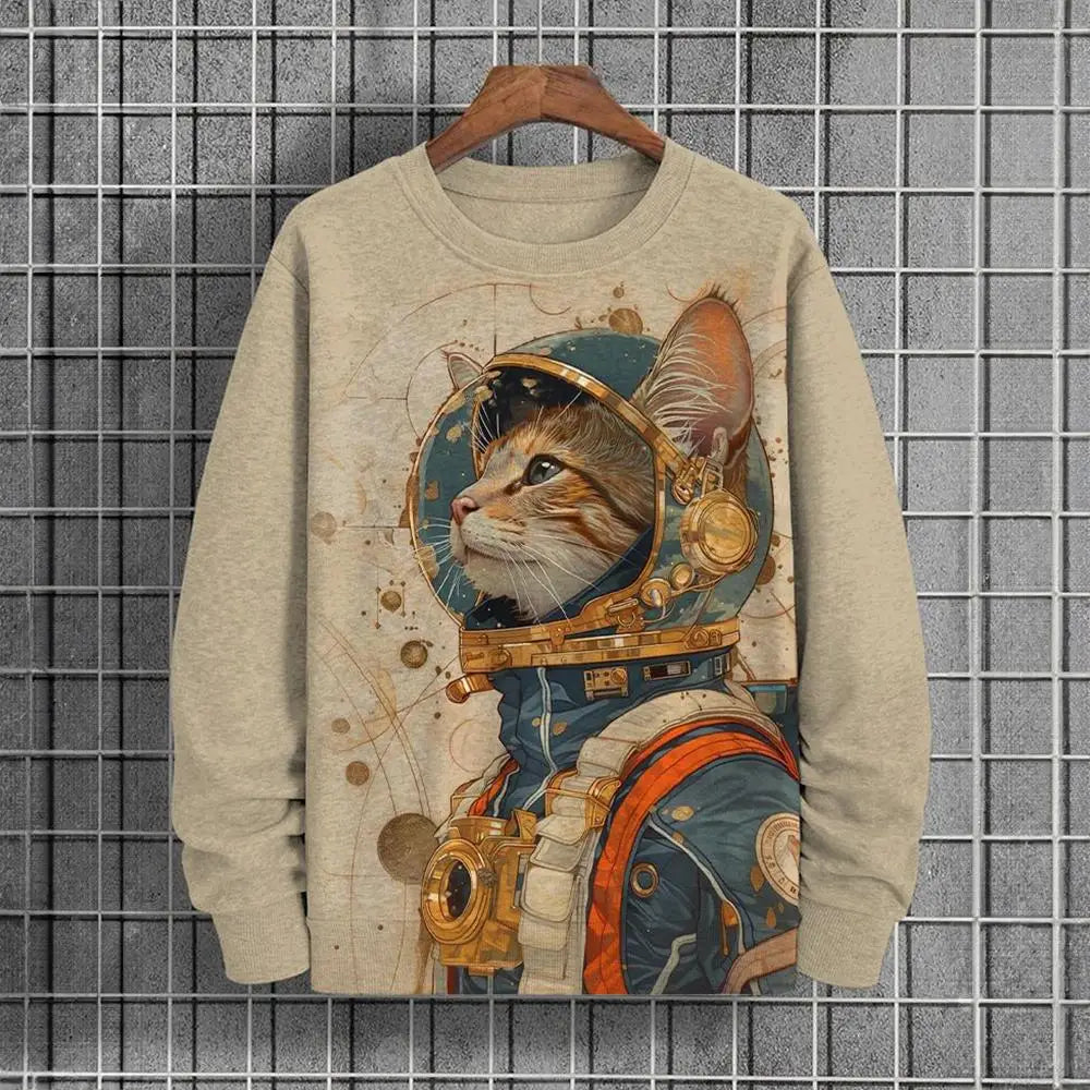 Cat-stronaut Sweater