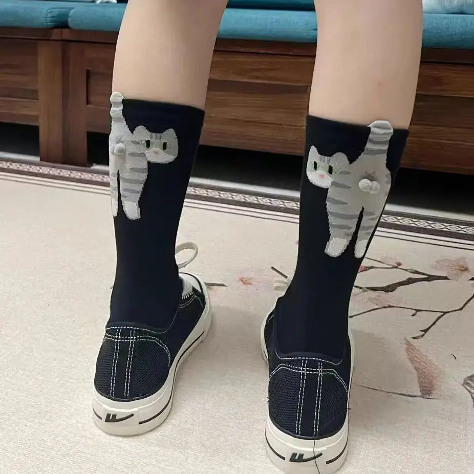 Funny Cat Socks