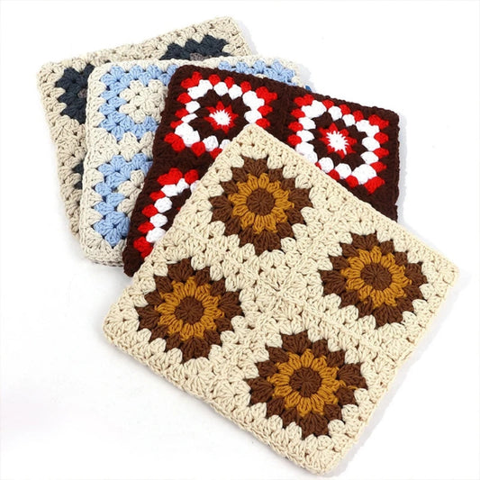 Knitted Square Cat Beanie