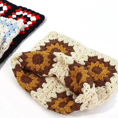 Knitted Square Cat Beanie