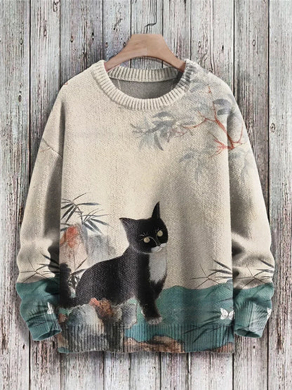 Japanese Style Knit Pullover Sweater