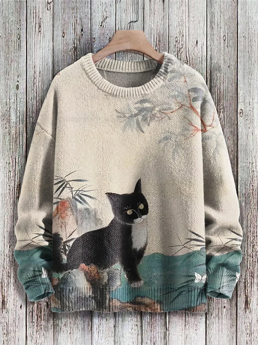 Japanese Style Knit Pullover Sweater