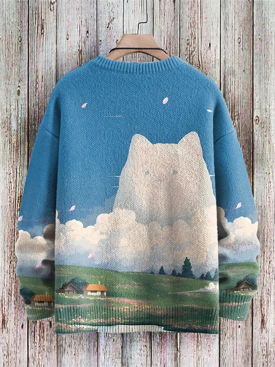 Japanese Style Knit Pullover Sweater